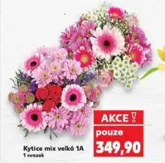 Kaufland Kytice mix velká nabídka