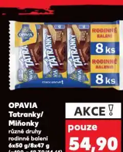 Kaufland Opavia miňonky nabídka