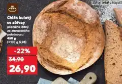 Kaufland Kulatý chléb se zářezy nabídka