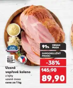 Kaufland Uzené vepřové koleno nabídka