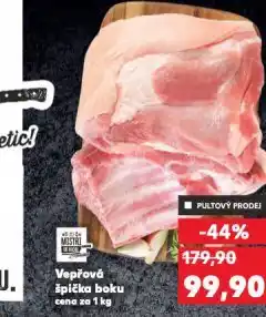Kaufland Vepřová špička boku nabídka