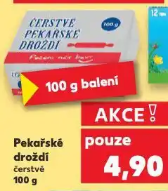Kaufland Pekařské droždí nabídka