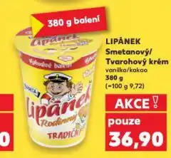 Kaufland Lipánek smetanový nabídka