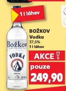 Kaufland Božkov vodka nabídka