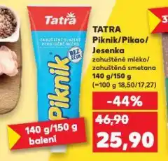 Kaufland Tatra jesenka nabídka