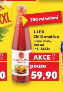 Kaufland Chilli omáčka nabídka