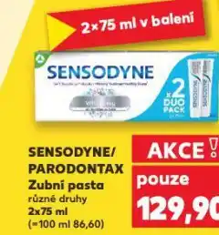 Kaufland Parodontax zubní pasta nabídka