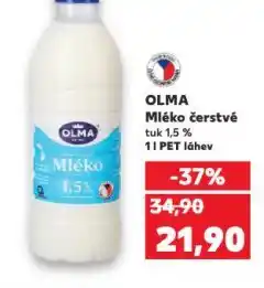 Kaufland Olma čerstvé mléko nabídka