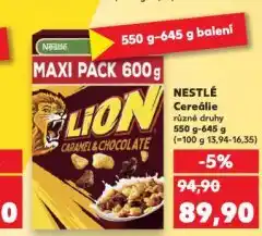 Kaufland Nestlé dětské cereálie nabídka
