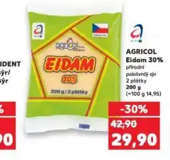 Kaufland Eidam 30% nabídka