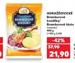 Kaufland Bramborové knedlíky nabídka