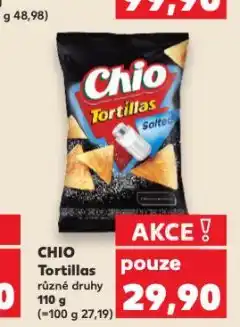 Kaufland Chio tortilla nabídka