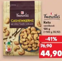Kaufland Kešu nabídka