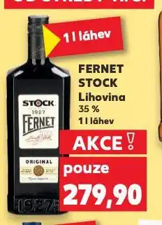Kaufland Fernet stock nabídka