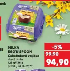 Kaufland Milka egg'n'spoon nabídka