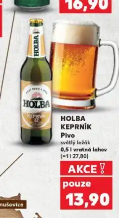 Kaufland Pivo holba nabídka