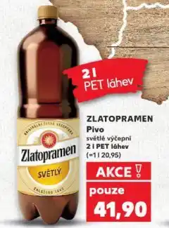 Kaufland Pivo zlatopramen nabídka
