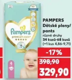 Kaufland Pampers pants nabídka