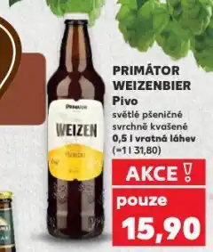 Kaufland Pivo primátor nabídka