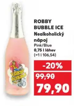 Kaufland Robby bubble ice nabídka