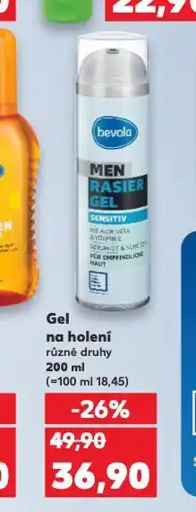 Kaufland Gel na holení nabídka