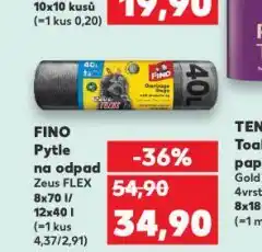 Kaufland Fino pytle na odpadky nabídka