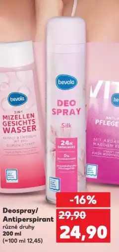 Kaufland Deospray nabídka