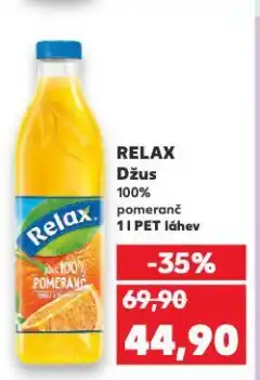 Kaufland Relax džus nabídka