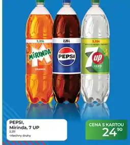 Tamda Foods PEPSI, Mirinda, 7 UP nabídka