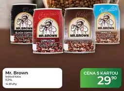 Tamda Foods Mr. Brown ledová káva nabídka
