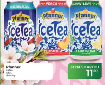 Tamda Foods Pfanner iceTea nabídka
