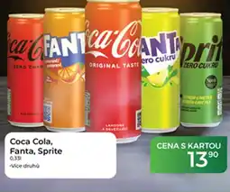Tamda Foods Coca Cola, Fanta, Sprite nabídka