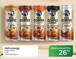 Tamda Foods Hell energy Ledová káva nabídka