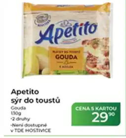 Tamda Foods Apetito sýr do toustů nabídka
