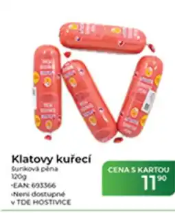 Tamda Foods Klatovy kuřecí Sunková pena nabídka