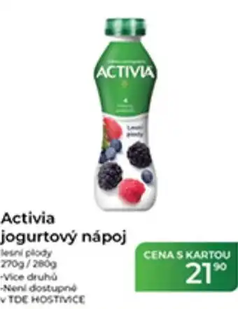 Tamda Foods Activia jogurtový nápoj nabídka