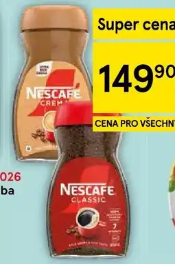 Tesco Nescafé Classic nabídka