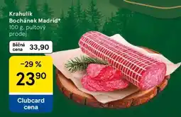 Tesco Krahulík Bochánek Madrid nabídka