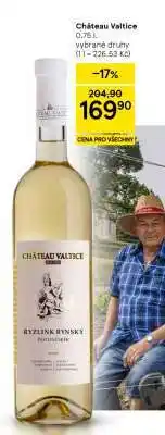 Tesco Château Valtice nabídka