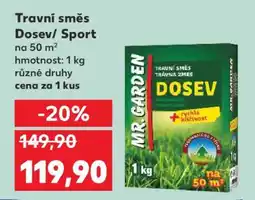Kaufland Travní směs Dosev/Sport nabídka