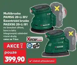 Kaufland Multibruska PAMSG 20-Li B1 / Excentrická bruska PAEXSG 20-Li B1 nabídka
