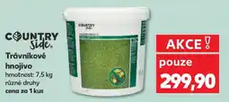 Kaufland COUNTRY Side Trávníkové hnojivo nabídka