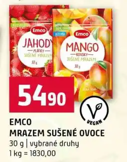 Terno Emco Mrazem sušené ovoce nabídka