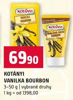 Terno Kotányi Vanilka Bourbon nabídka