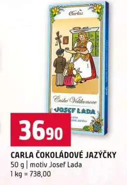 Terno Carla Čokoládové jazýčky nabídka