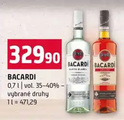 Terno Bacardi nabídka