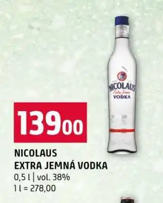 Terno NICOLAUS EXTRA JEMNÁ VODKA nabídka