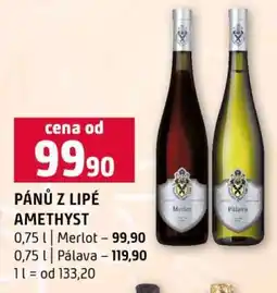 Terno Pánů z Lipé Amethyst nabídka