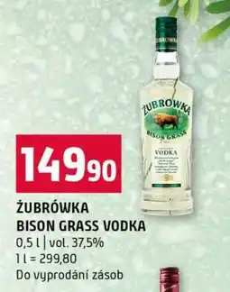 Terno Żubrówka Bison grass Vodka nabídka