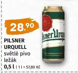Terno Pilsner Urquell nabídka